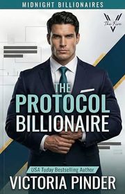 Book cover for "The Protocol Billionaire" by Victoria Pinder