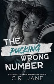 Book cover for "The Pucking Wrong Number" by CR Jane