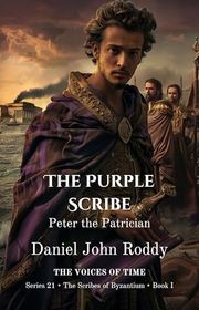 Book cover for "The Purple Scribe" by Daniel John Roddy