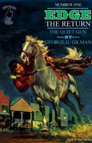 Book cover for "The Quiet Gun" by Terry Harknett