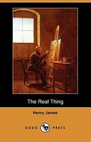 Book cover for "The Real Thing" by Henry James