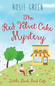 Book cover for "The Red Velvet Cake Mystery"