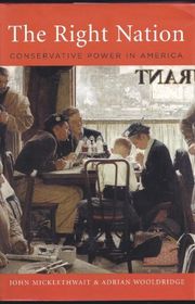 Book cover for "The Right Nation" by Adrian Wooldridge