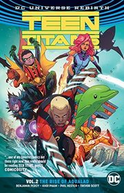 Book cover for "The Rise of Aqualad" by Benjamin Percy