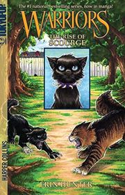 Book cover for "The Rise of Scourge" by Erin Hunter