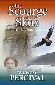Book cover for "The Scourge of the Skua" by Wendy Percival