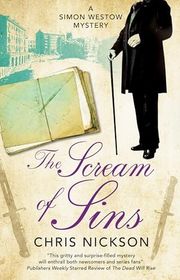 Book cover for "The Scream of Sins" by Chris Nickson