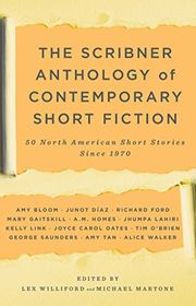 Book cover for "The Scribner Anthology of Contemporary Short Fiction"
