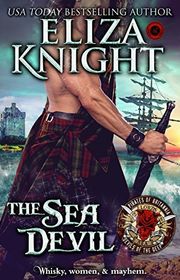 Book cover for "The Sea Devil" by Eliza Knight