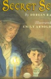 Book cover for "The Secret Seder" by Emily Arnold McCully