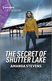 Book cover for "The Secret of Shutter Lake" by Amanda Stevens