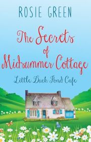 Book cover for "The Secrets of Midsummer Cottage"