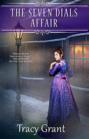 Book cover for "The Seven Dials Affair" by Tracy Grant