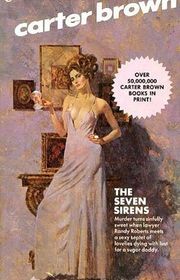 Book cover for "The Seven Sirens" by Carter Brown