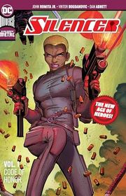 Book cover for "The Silencer Vol. 1" by Dan Abnett