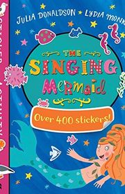 Book cover for "The Singing Mermaid Sticker Book"