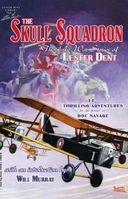 Book cover for "The Skull Squadron" by Lester Dent