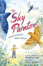 Book cover for "The Sky Painter" by Margarita Engle