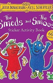 Book cover for "The Smeds and the Smoos Sticker Book"