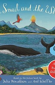 Book cover for "The Snail and the Whale: A Push, Pull and Slide Book"