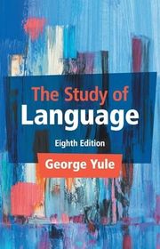 Book cover for "The Study of Language" by George Yule