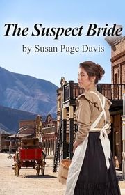 Book cover for "The Suspect Bride" by Susan Page Davis