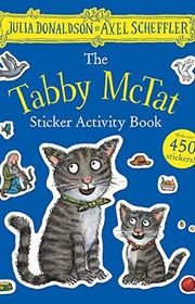Book cover for "The Tabby McTat Sticker Book"