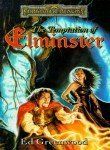 Book cover for "The Temptation of Elminster" by Ed Greenwood