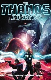 Book cover for "The Thanos Imperative" by Dan Abnett
