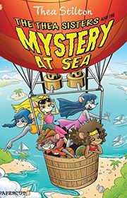 Book cover for "The Thea Sisters and the Mystery at Sea"