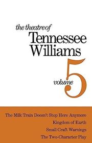 Book cover for "The Theatre of Tennessee Williams, volume 5"