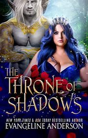 Book cover for "The Throne of Shadows" by Evangeline Anderson