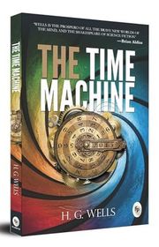 Book cover for "The Time Machine" by HG Wells