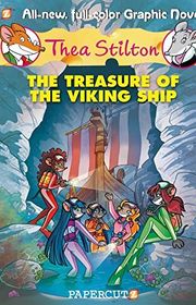 Book cover for "The Treasure of the Viking Ship"