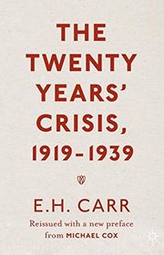 Book cover for "The Twenty Years' Crisis, 1919-1939" by E. H. Carr