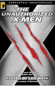 Book cover for "The Unauthorized X-Men" by Rachel Caine