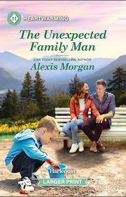Book cover for "The Unexpected Family Man"