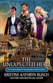 Book cover for "The Unexpected Hero" by Kristine Kathryn Rusch