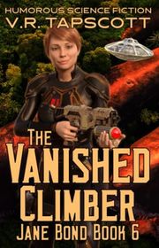 Book cover for "The Vanished Climber" by VR Tapscott