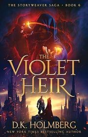 Book cover for "The Violet Heir" by DK Holmberg