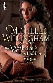 Book cover for "The Warrior's Forbidden Virgin"