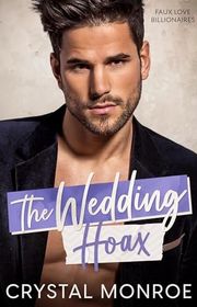 Book cover for "The Wedding Hoax" by Crystal Monroe