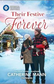 Book cover for "Their Festive Forever: A Heartwarming Holiday Romance" by Catherine Mann