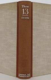 Book cover for "These 13" by William Faulkner