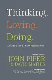 Book cover for "Thinking. Loving. Doing."