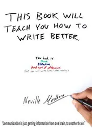 Book cover for "This book will teach you how to write better"