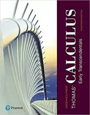 Book cover for "Thomas' Calculus" by Joel Hass