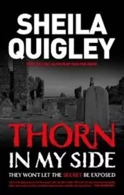 Book cover for "Thorn In My Side" by Sheila Quigley