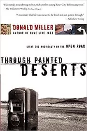Book cover for "Through Painted Deserts"
