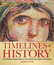 Book cover for "Timelines of History" by DK